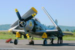 F-AZFN @ LFSX - Douglas AD-4N Skyraider, Flight line, Luxeuil-St Sauveur Air Base 116 (LFSX) - by Yankee Quebec