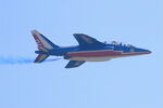 E162 @ LFSX - Dassault-Dornier Alpha Jet E (F-TERJ), Athos 02 of Patrouille de France 2015, On display, Luxeuil-St Sauveur Air Base 116 (LFSX) - by Yankee Quebec
