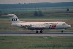SE-DGX @ LOWW - SAS F28 - by Andy Graf