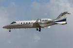SX-BNR @ LMML - Learjet 60 reg SX-BNR of Aegean Executive (Aegean Airlines) landing in Malta RW31. - by raymond
