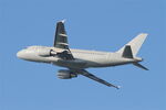 605 @ LFRB - Airbus A319-112, Climbing from rwy 25L, Brest-Bretagne airport (LFRB-BES) - by Yankee Quebec