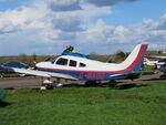G-BXOZ @ EGTR - Parked at Elstree, being covered - by Chris Holtby