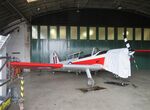 G-BWNT @ EGTH - Parked in the maintenance hangar at Old Warden (EGTH) - by Chris Holtby