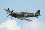 G-IBSY @ EGSU - EE602 (G-IBSY) 1942 VS Spitfire MK Vc Flying Legends Duxford
 - by PhilR
