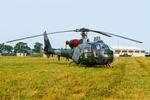 XX412 @ EGVA - XX412 1975 Westland Gazelle AH1 Royal Marines IAT
 - by PhilR