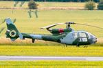 XZ329 @ EGSU - XZ329 (G-BZYD) 1977 Westland Gazelle AH1 AAC Flying Legends Duxford 
 - by PhilR