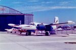 N4204A @ KOAK - North Oakland airport in California 1970's - by Clayton Eddy