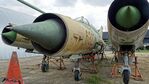 6327 @ LHBS - Fuselage of Hungarian AF MiG-21bis-75AP 6327 amongst others in the military aircraft collection at Budaörs Aerodrome near Budapest, Hungary - by Reinhard Jost