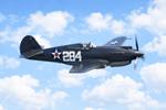41-13297 @ EGSU - 41-13297 (G-CDWH) 1941 Curtiss P-40B Warhawk USAAC Flying Legends Duxford  - by PhilR