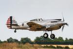 41-13357 @ EGSU - 41-13357 (G-CIIO, N80FR) 1941 Curtiss P-40C Warhawk llb Flying Legends Duxford  - by PhilR