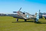 ZK-RMH @ EGSU - 41-25158 (NZ3009 ZK-RMH) 1941 Curtiss P40E Warhawk USAF Shoreham Airshow  - by PhilR