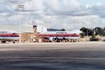N333UA @ KOAK - Oakland airport 1990's - by Clayton Eddy