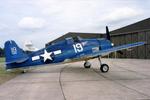 40467 @ EGSU - 40467 (G-BTCC) 1943 Grumman F-6F Hellcat USN Duxford
 - by PhilR