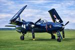 G-RUMT @ EGSU - 80425 (G-RUMT) Grumman F7F-3P Tigercat USMC Duxford 
 - by PhilR
