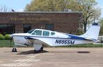 N8955M @ KTHA - Beech B33 - by Mark Pasqualino