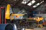 42-12417 @ NEWARK - 42-12417 NA SNJ-2 USN originally FE930 Harvard llb RCAF Newark Air Museum  - by PhilR