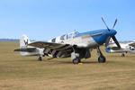 43-25147 @ EGSU - 43-25147 (N51PR, 487FS) 1944 NA P-51C Mustang 'Princess Elizabeth' USAAF Duxford 
 - by PhilR
