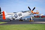44-73877 @ EGUN - 44-73877 (9279 RCAF, N167F) 1945 NA P-51D Mustang 'Old Crow' USAAF Mildenhall  - by PhilR