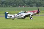 G-JERK @ EGSU - '415152' (A68-769, VH-MFT, G-JERK) 1948 Commonwealth Aircraft Corp CA-18 CA-18 Mk 21 (MUSTANG P-51D) 'Jersey Jerk' D Day Display Duxford - by PhilR
