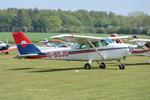 G-BOJS @ EGHP - G-BOJS 1981 Cessna 172P Skyhawk Microlight Show Popham  - by PhilR