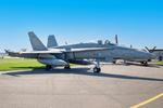 HN-420 @ EGVA - HN-420 Boeing F-18C Hornet RIAT FinnishAF RIAT Cottesmore
 - by PhilR