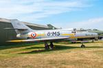 72 @ EGVA - 83 Dassauly Mystere lV AdeL Newark Air Museum 
 - by PhilR