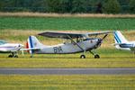 F-AZTA @ EGSU - F-AZTA Cessna L-19E Bird Dog AdeT Duxford  - by PhilR