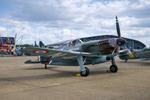 HB-RCF @ EGSU - N458 D-3801' (HB-RCF) 1942 Morane Saulnier MS406 C1 'Bretagne' Flying Legends Duxford - by PhilR