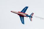 E146 @ EGVA - E146 F-UHRR 2 Dasssault Dornier Alpha Jet E Patrouille de France RIAT Fairford  - by PhilR