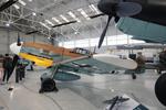 G-USTV @ EGWC - 6 (Werke Nu 10639, G-USTV) 1942 Messerschmitt Bf 109 G-2 Luftwaffe Cosford  - by PhilR