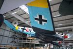 G-AWHM @ EDTK - '5J+GN' (B.21-82 SpaAF) CASA C2111 Sinsheim  - by PhilR