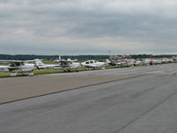  - IF the weather had been better the morning of the 2006 AOPA Fly-In I'm certain there would have been more airplanes.  There were more to my left and behind but there would have been more - by Sam Andrews