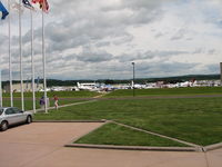  - The display ramp at the 2006 AOPA Fly-In. - by Sam Andrews