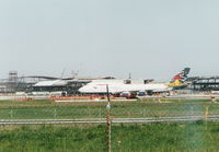  - McNamara Terminal construction behind BA 747 - by Florida Metal