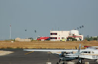  - Zaragoza Airport - Firemen's building. - by Jorge Molina
