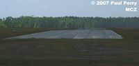 - Optical illusion looking down Runway Three - by Paul Perry