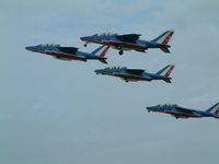  - Patrouille de France displaying at RIAT Fairford 2004 - by Steve Staunton