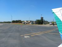  - Nice place to land.  Nothing to eat there but the flight school manager loaned me his car to go get lunch. - by Bob Simmermon