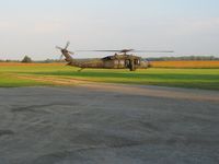  - Who says Elliott's Landing only gets used by farmers?  Ohio National Guard UH-60 - by Bob Simmermon