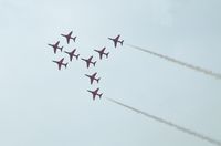  - Red Arrows at Royal International Air Tattoo 2004 - by Steve Staunton