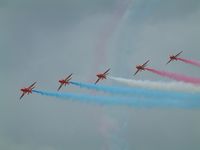  - Red Arrows at Royal International Air Tattoo 2004 - by Steve Staunton