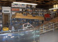  - DeHavilland Gipsy Moth and Tiger Moth parts in David Watson Museum Hangar - by Doug Robertson