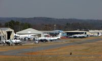  - Nice view of the aviation mix at Cartersville - by Terry Fletcher
