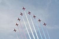  - The Red Arrows at Royal International Air Tattoo 2006 - by Steve Staunton