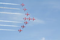  - The Red Arrows at Royal International Air Tattoo 2006 - by Steve Staunton