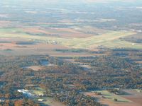  @ Terre Haute Intl-hulman Field Airport - From 4500' on a frosty fall morning - by Bob Simmermon
