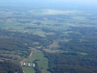  @ Northwest Arkansas Regional Airport - Looking SE from 3500' and about 15nm - by Bob Simmermon