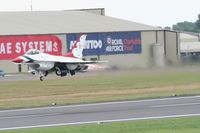  - Thunderbirds practice at Royal International Air Tattoo 2007 - by Steve Staunton