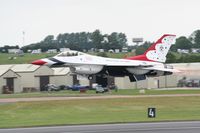  - Thunderbirds practice at Royal International Air Tattoo 2007 - by Steve Staunton