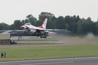  - Thunderbirds practice at Royal International Air Tattoo 2007 - by Steve Staunton